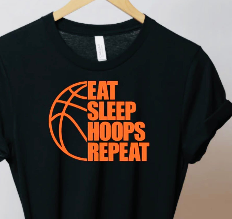 Eat sleep hoops repeat