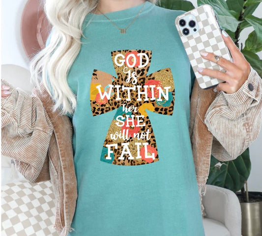 God Is Within Her, She Will Not Fail